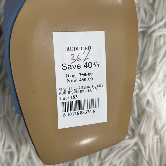 Nalebe Women's Aurum Embellished Slide Sandals - Picture 7 of 9